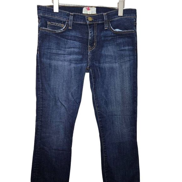 Current Elliott The Stiletto Skinny Jeans Size 28 Cropped Ankle Light Wash - Picture 2 of 7